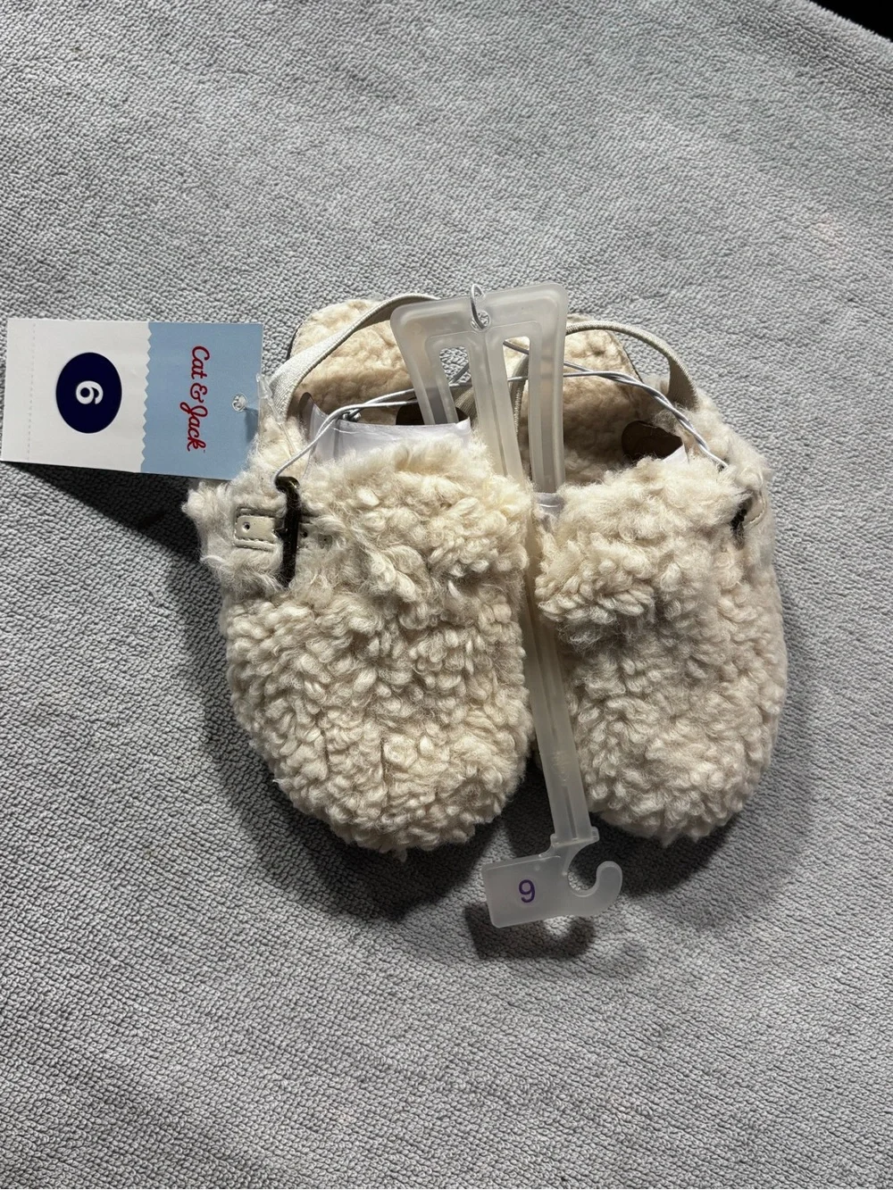 OshKosh B'gosh Cream Sherpa Baby Mittens